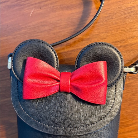 NEW!  Disney x  Minnie Mouse Bag with Red Bow by Kate Spade - Picture 2 of 6
